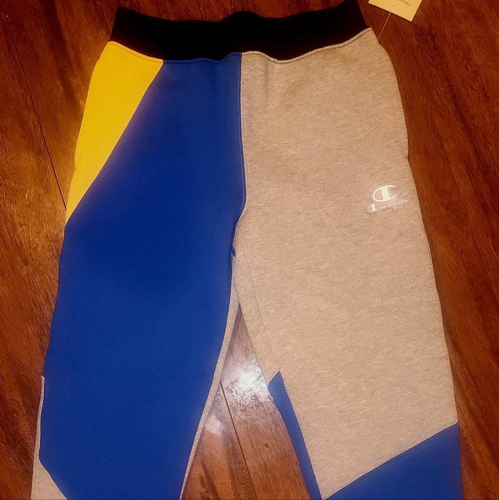NWT Boys Champion Colorblock Joggers